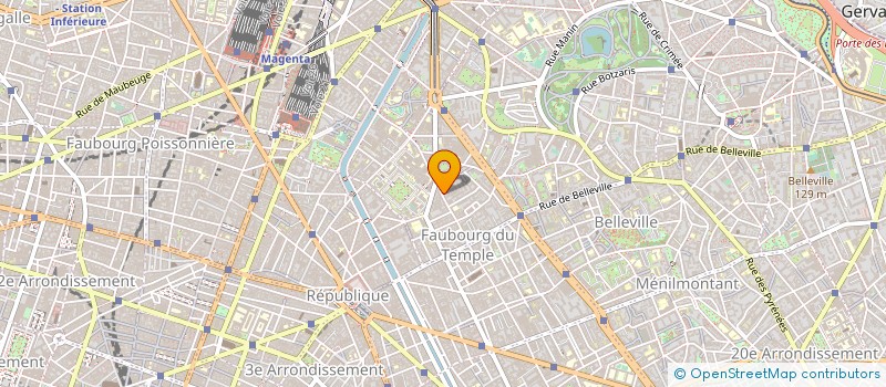 localisation de l'entreprise SOC ATELIERS HERPIN à PARIS
