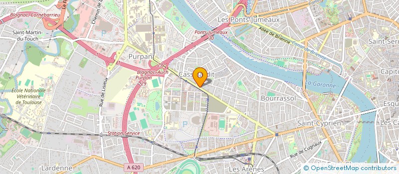 localisation de l'entreprise SOC ATLANTIDE à TOULOUSE