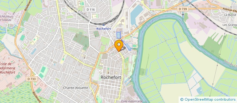 localisation de l'entreprise SOC ATLANTIQUE ETUDES LIGNES ELECTRIQUES à ROCHEFORT