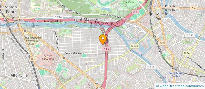 localisation de l'entreprise SOC AU COTILLON MODERNE  MAISONS-ALFORT