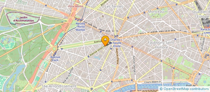 localisation de l'entreprise SOC AU FOND DE LA COUR  PARIS