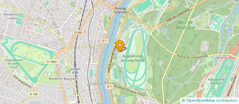 localisation de l'entreprise SOC AU POULET DE BRESSE  PARIS