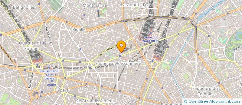 localisation de l'entreprise SOC AUDIODACT  PARIS