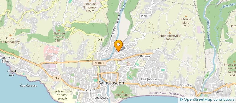 localisation de l'entreprise SOC AUSTRALE TRANSPORT PEROT à SAINT-JOSEPH