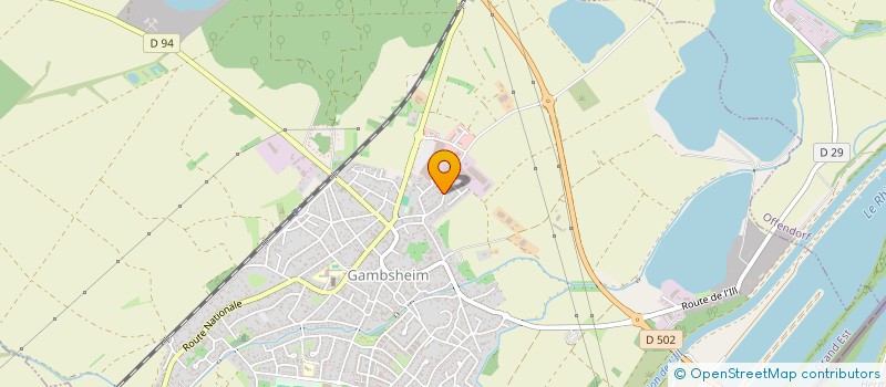 localisation de l'entreprise SOC AUTOMATISME SERVICES INSTRUMENTATION  HAGUENAU