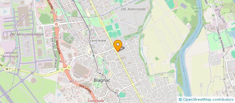 localisation de l'entreprise SOC AUTOMOBILE BLAGNAC MOTOSPORT à BLAGNAC