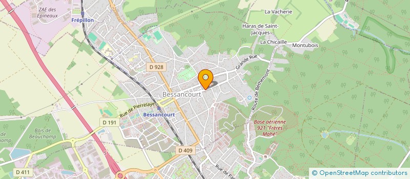 localisation de l'entreprise SOC AUTONOME BATIMENT FILIPPINI  BESSANCOURT