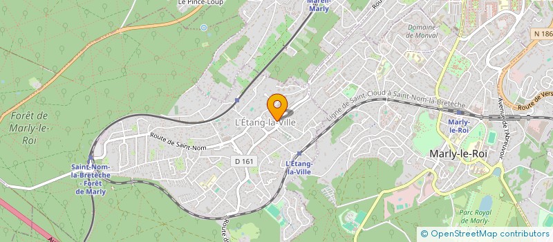 localisation de l'entreprise SOC AUTONOME DISTRIBUTION ETANG LA VILLE  L'ETANG-LA-VILLE