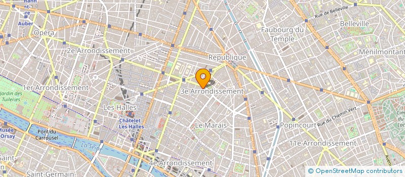 localisation de l'entreprise SOC AUX BEAUX DIAMANTS à PARIS
