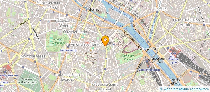 localisation de l'entreprise SOC.AUX.CARRELAGES ET ACCESSOIRES(SACA) à PARIS