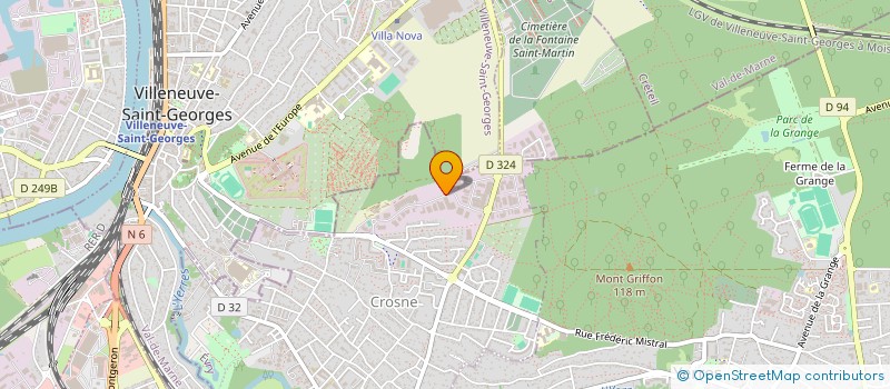 localisation de l'entreprise SOC AUXIL AGRIC INDUST SUD OUEST FRANCE à CROSNE