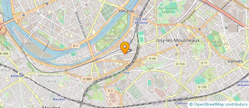 localisation de l'entreprise SOC AUXILIA MATERIEL THERMIQUE MONTENAY à ISSY-LES-MOULINEAUX