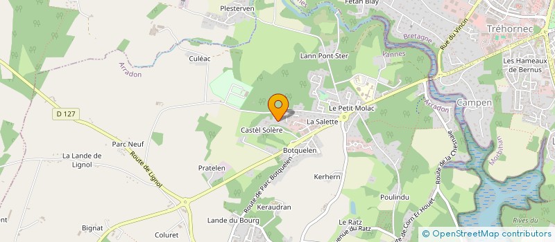 localisation de l'entreprise SOC AUXILIAIRE D'INVESTISSEMENTS  ARRADON