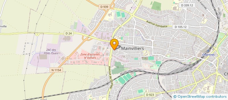 localisation de l'entreprise SOC AUXILIAIRE DE DIRECTION DE CONTROLE à MAINVILLIERS