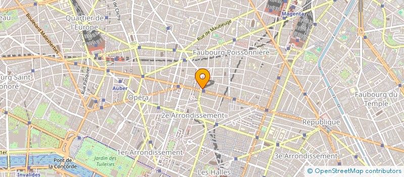 localisation de l'entreprise SOC AUXILIAIRE DE MACHINES à PARIS