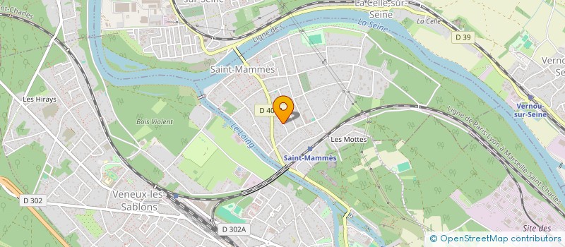localisation de l'entreprise SOC AUXILIAIRE DE MONTAGES INDUSTRIELS à SAINT-MAMMES