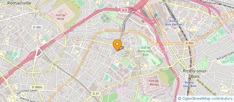 localisation de l'entreprise SOC AUXILIAIRE FOURNITURES ENTREPR à MONTREUIL