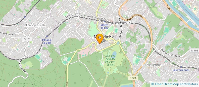 localisation de l'entreprise SOC AUXILLIAIRE D'AUTOMATION  MARLY-LE-ROI