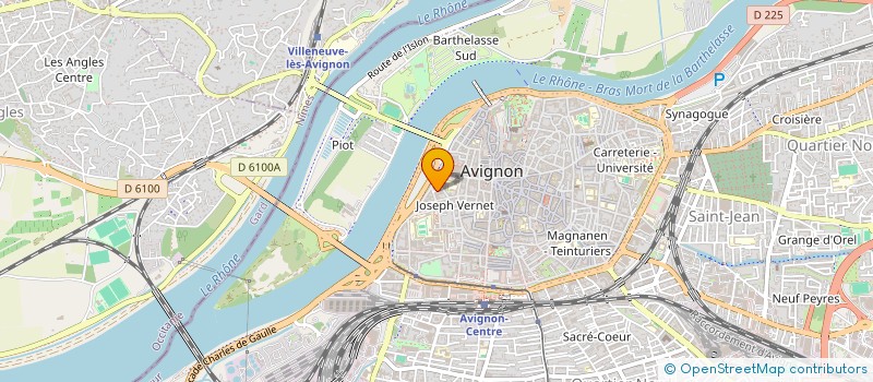 localisation de l'entreprise SOC AVIGNONAISE DES CONCERTS à AVIGNON