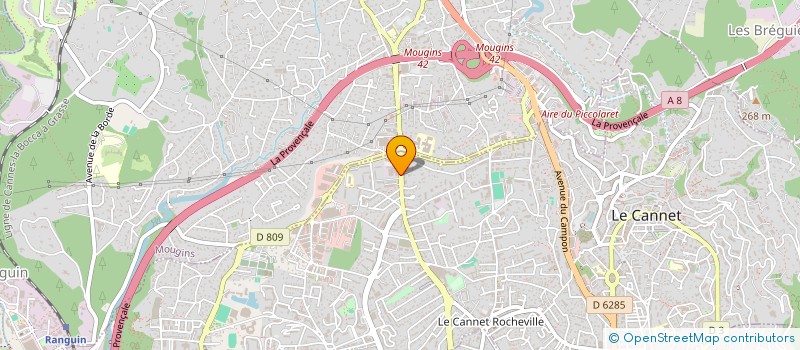 localisation de l'entreprise SOC AVIT FRANCE à LE CANNET