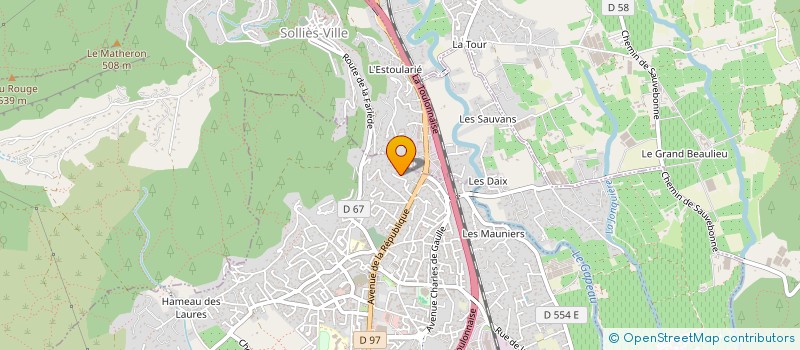 localisation de l'entreprise SOC AZUR CONSTRUCTION  LA FARLEDE