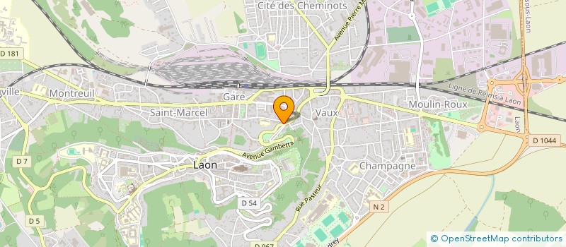 localisation de l'entreprise SOC B.A.L.D DEVELOPPEMENT à LAON