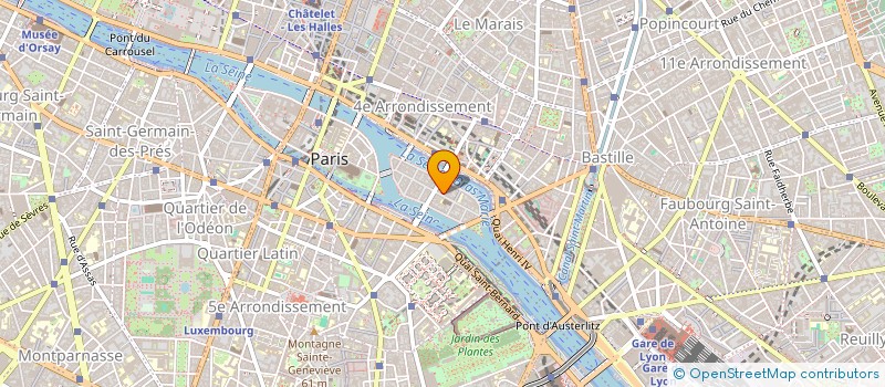 localisation de l'entreprise SOC B F C O  PARIS