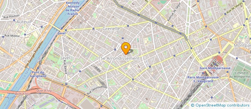 localisation de l'entreprise SOC BACOT QUAI ANATOLE FRANCE  PARIS