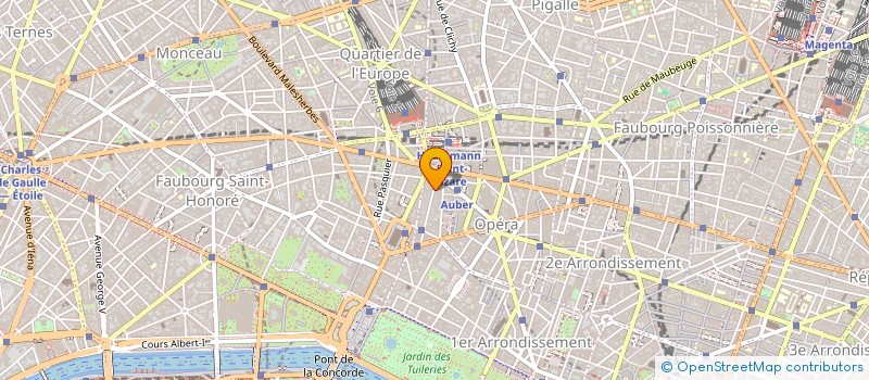 localisation de l'entreprise SOC BAGTIME  PARIS