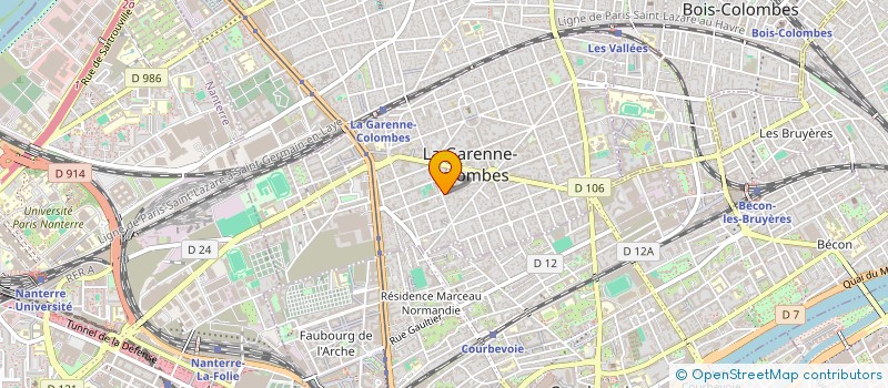 localisation de l'entreprise SOC BAILLEUL à LA GARENNE-COLOMBES