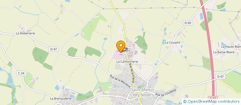 localisation de l'entreprise SOC BALLIS  L'OIE