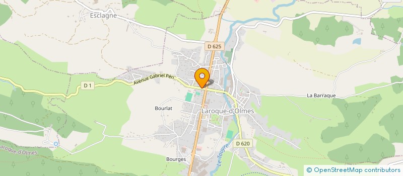 localisation de l'entreprise SOC BATIMENT DU PAYS D OLMES à LAROQUE-D'OLMES