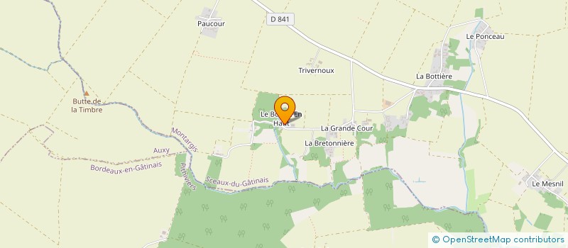 localisation de l'entreprise SOC BATIMENT MACONNERIE  TREILLES-EN-GATINAIS