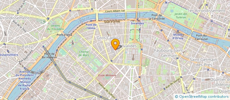 localisation de l'entreprise SOC BATIMENT TRAVAUX DU SOL à PARIS