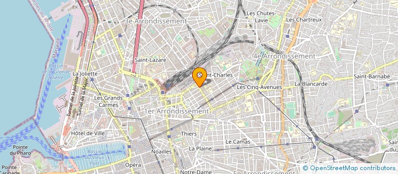 localisation de l'entreprise SOC BATIMENT TRAVAUX PUBLIC COORDINATION à MARSEILLE