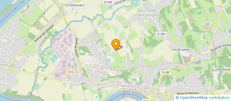 localisation de l'entreprise SOC BAYARD CONDITIONNEMENT  SAINT-DIDIER-DE-FORMANS