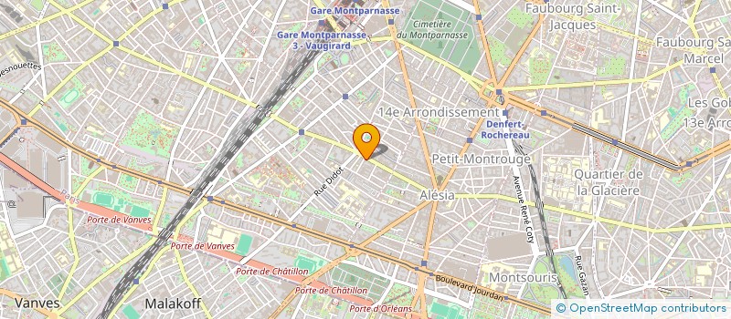 localisation de l'entreprise SOC BAYLAUD  PARIS