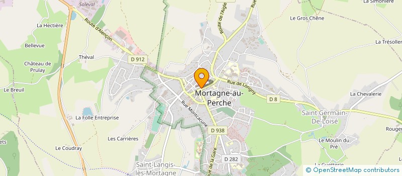 localisation de l'entreprise SOC BAZOCHIENNE DE CONSTRUCTIONS à MORTAGNE-AU-PERCHE