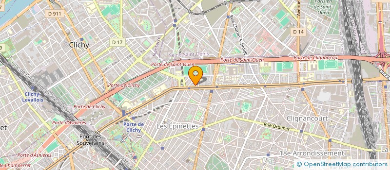 localisation de l'entreprise SOC BB à PARIS