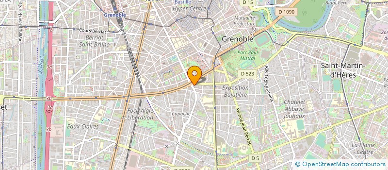 localisation de l'entreprise SOC BEAUME PIERRE à GRENOBLE