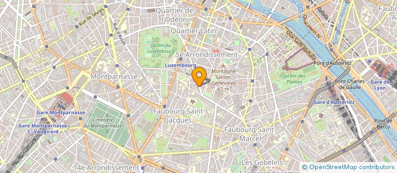 localisation de l'entreprise SOC BEDER CIE à PARIS