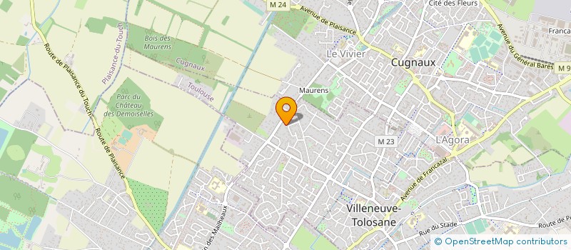 localisation de l'entreprise SOC BELLUZZO LATGE à VILLENEUVE TOLOSANE