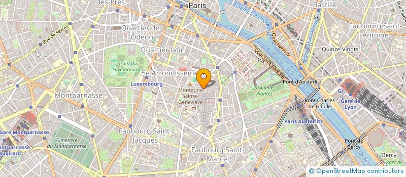 localisation de l'entreprise SOC BERMA  PARIS