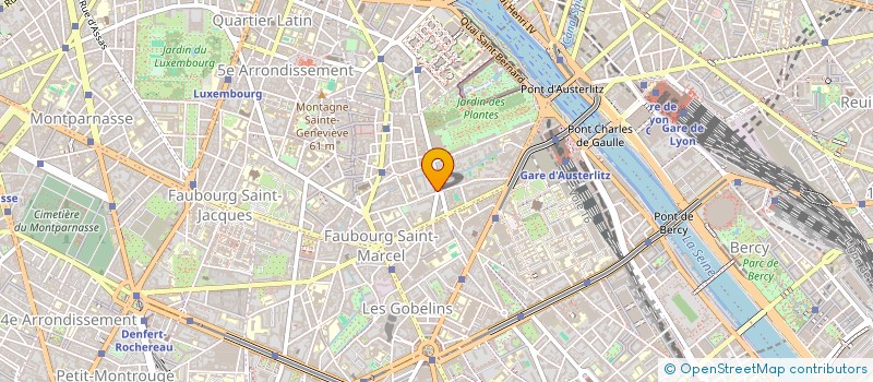 localisation de l'entreprise SOC BERNARD AUBIN à PARIS