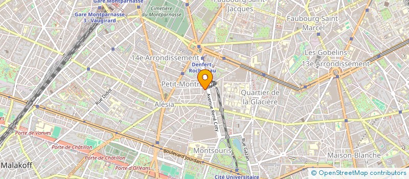 localisation de l'entreprise SOC BERNARD ET DANIELLE MOUIX  PARIS