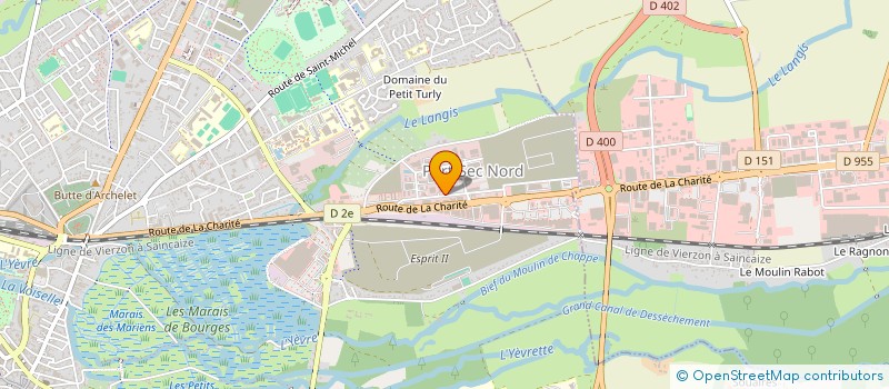 localisation de l'entreprise SOC BERRUYERE DESAMIANTAGE ET REHABILIT à BOURGES