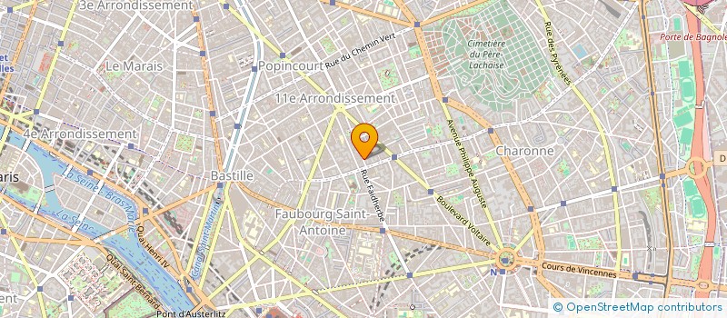 localisation de l'entreprise SOC BILLY BONNY à PARIS