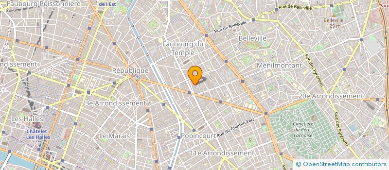 localisation de l'entreprise SOC BINI FRANCE à PARIS