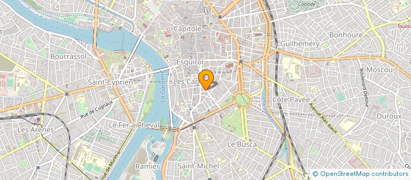 localisation de l'entreprise SOC BIOFRANCE à TOULOUSE