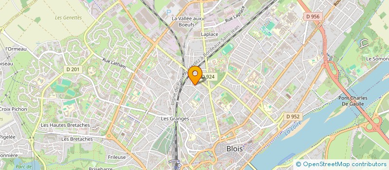 localisation de l'entreprise SOC BLAISOISE AMIS DES OISEAUX  BLOIS